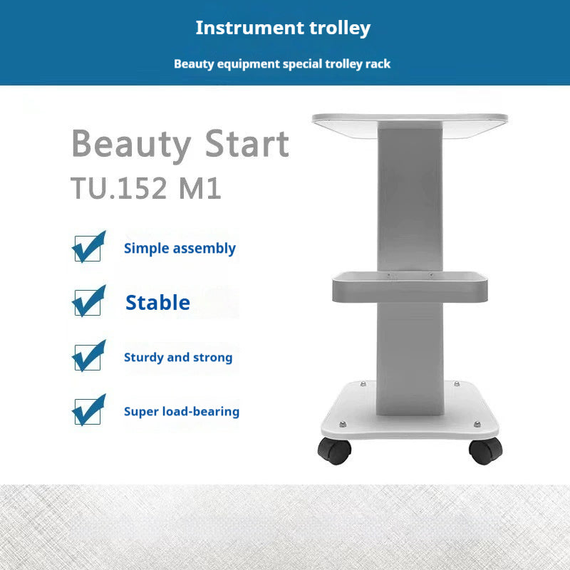 Beauty Salon Small Bubble Cart Base Rack Spectrometer Cart