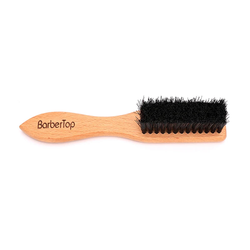 Salon Soft Beard Cleaning Wooden Brush Fragmented Hair Sweeping Brush Hairdresser Shaving Brush Comb Barbershop Brushes Supplies