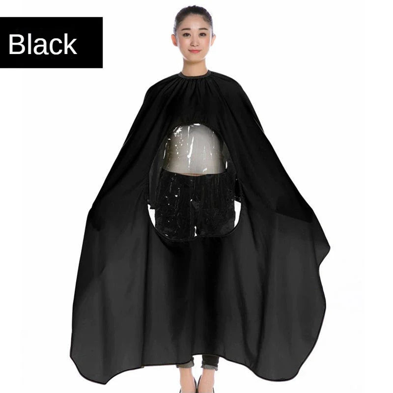 Professional Salon Apron Waterproof Cape Barber Styling Tool Salon Hairdresser Visible Apron Hair Cutting Hairdressing Gown Cape