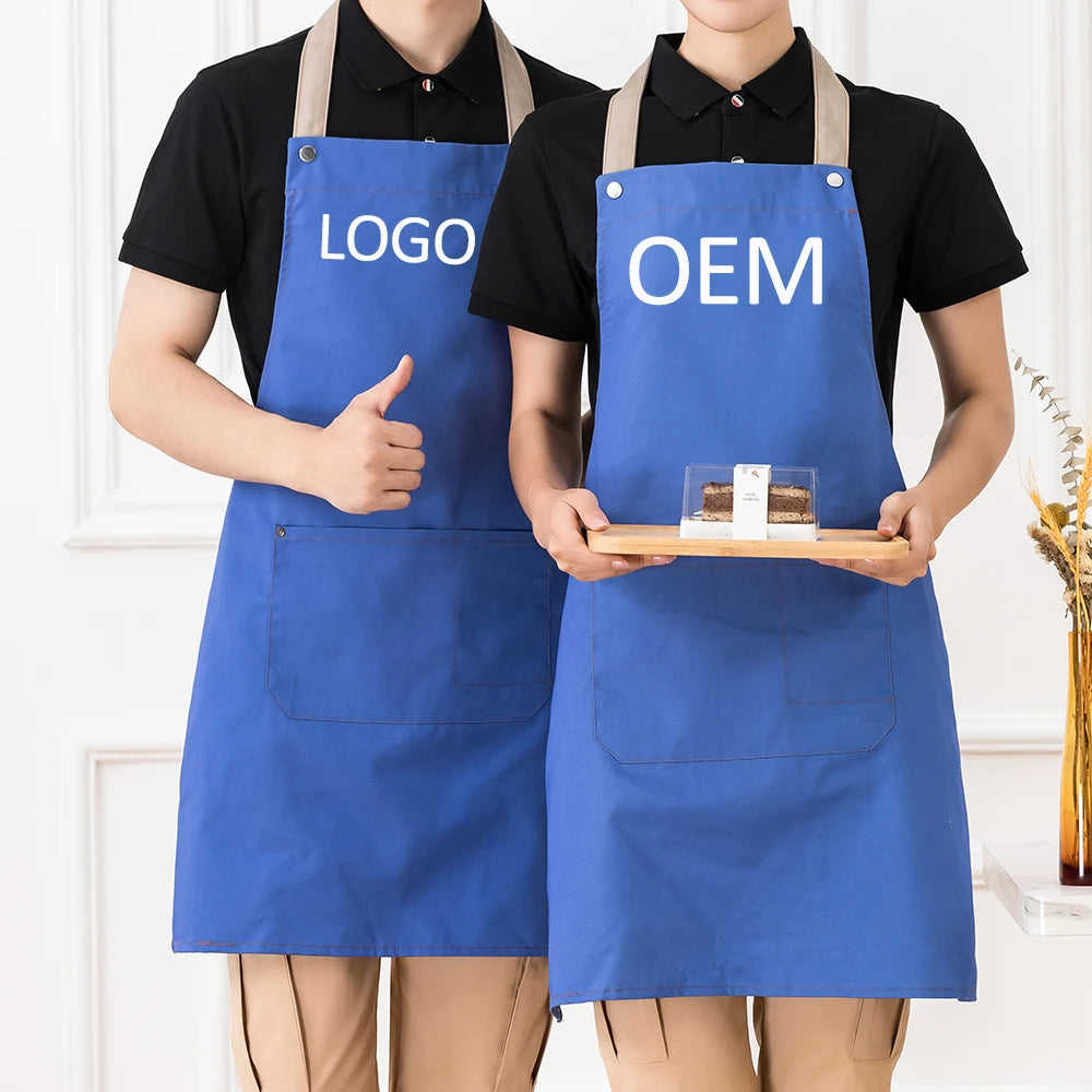 Apron Custom Logo Fee For Print Logo Apron Hairdresser Barber