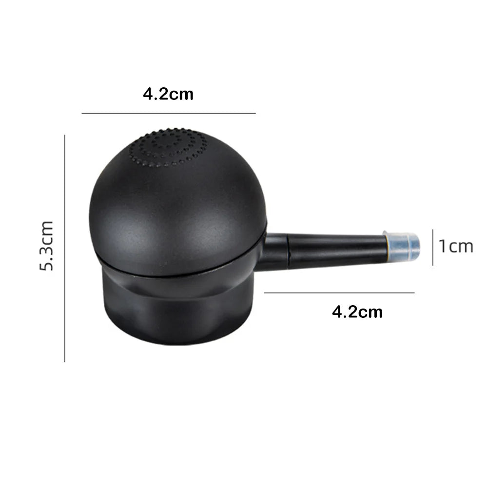 Hair Fiber Spray Applicator Pump Hair Fiber Spray Applicator Extension Nozzle Pump Hair Growth Fiber Comb Hair Loss Extensions
