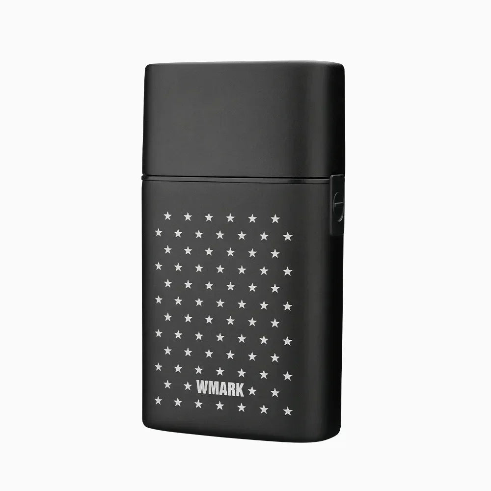 WMARK NG-998 Barber Shaver Shaper Electric Shaver Beard USB Electric Razor For Oil Head Shaving Machine Push White, 8100RPM