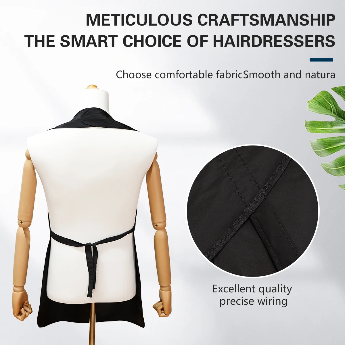 Salon Apron Hair Stylist Hairdressing Cape Barber Shop Waterproof Hair Cutting Cloth Hairdresser Hair Dyeing Cape