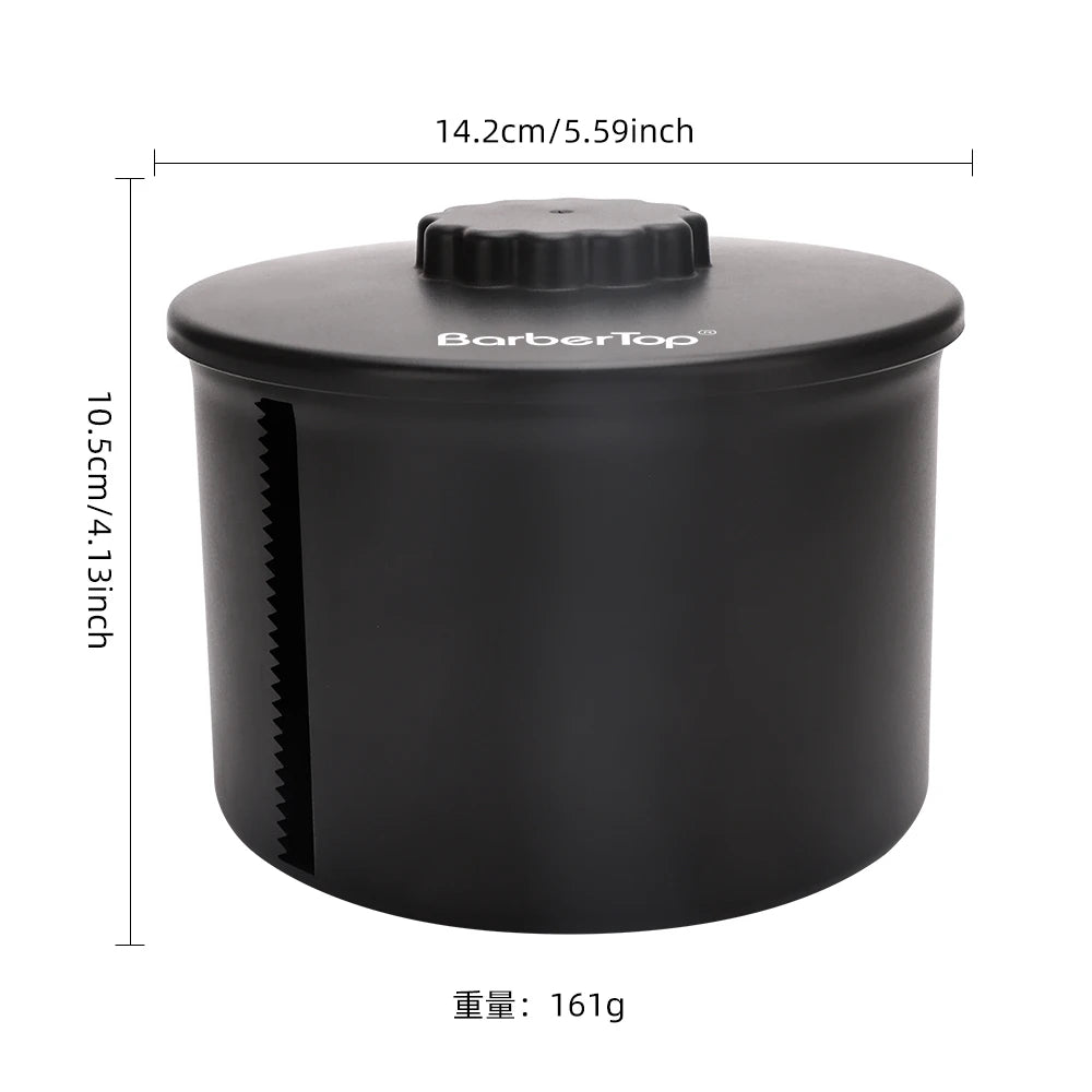 Barbershop Disposable Neck Strip Paper Torage Box Dispenser Barber Tissue Collar Tape Sneck Strip Container Barber Supplies 