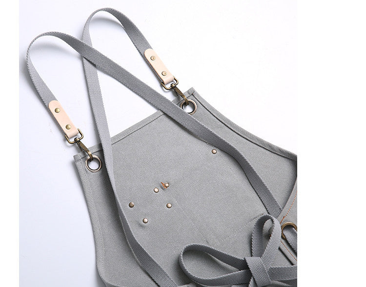 Barber Shop Work Wear Female Trendy Fashion Apron