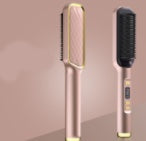 Professional Hair Straightener Brush Electric Hot Comb Anti-scalding Ceramic Hair Curler Straightening Heating Combs Heated Hair