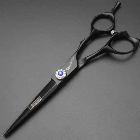 Rose Scissors 7 Inch Hairdressing Scissors To Thin Teeth Scissors Set