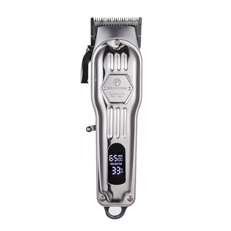 Hairdressing Set Full Metal Professional Hairdressing Electric Hair Shaving Rechargeable Electric Clippers