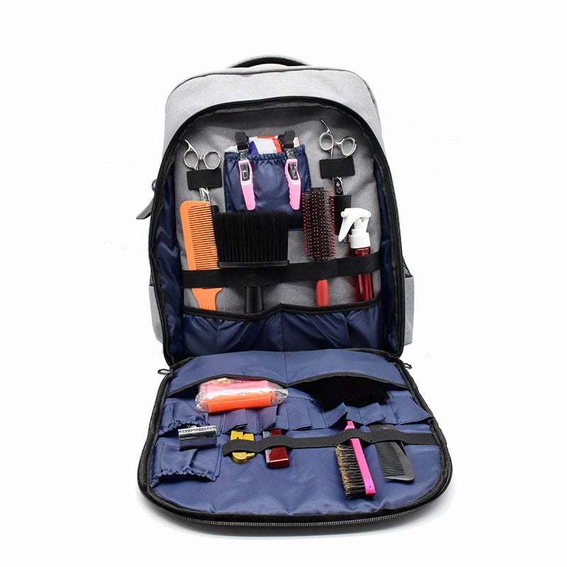 Hairdressing Barber Kit, Stylist Bag and Makeup Backpack