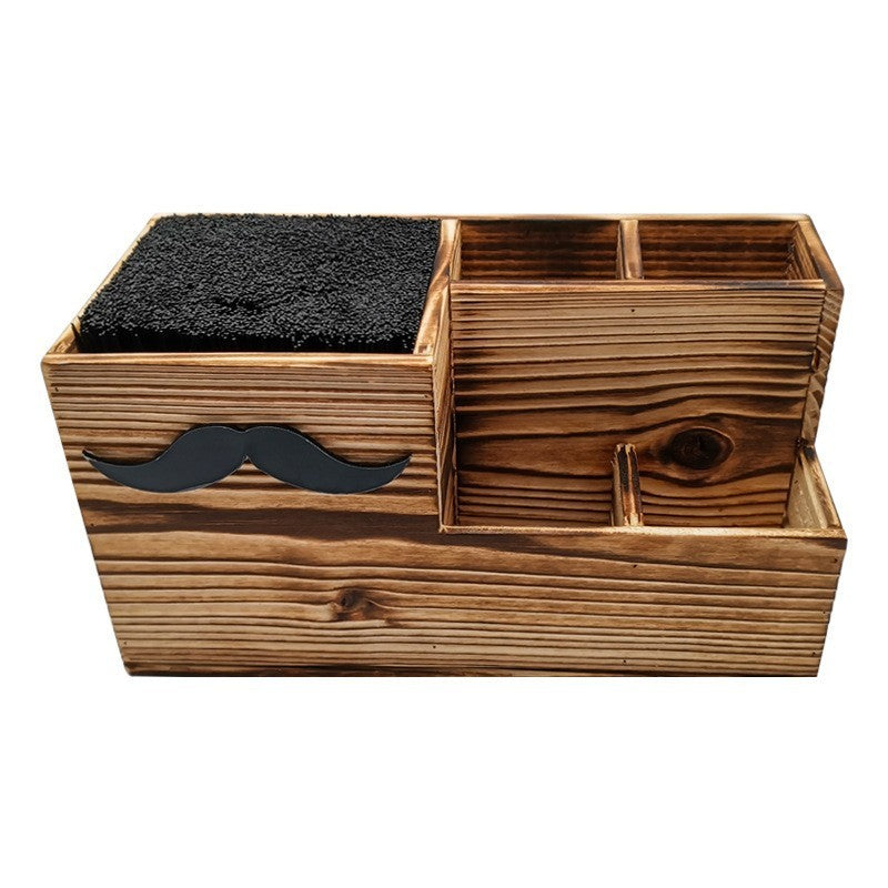 Hair Salon And Hairdressing Scissors Socket Flat Cut Storage Box
