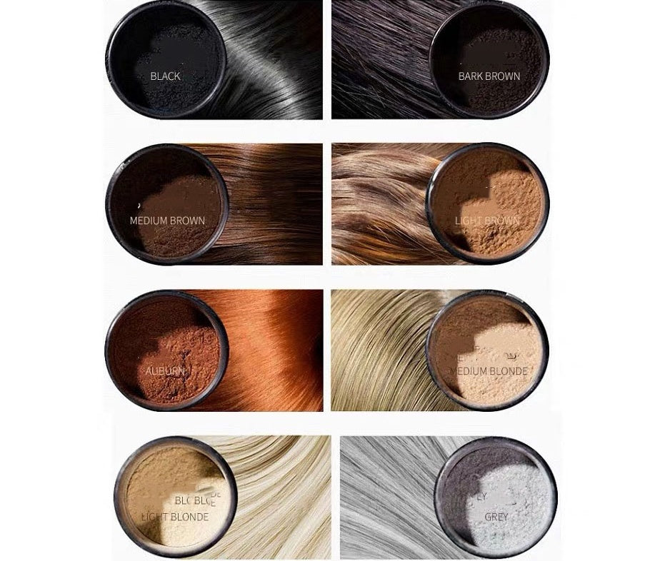 Dense hair powder