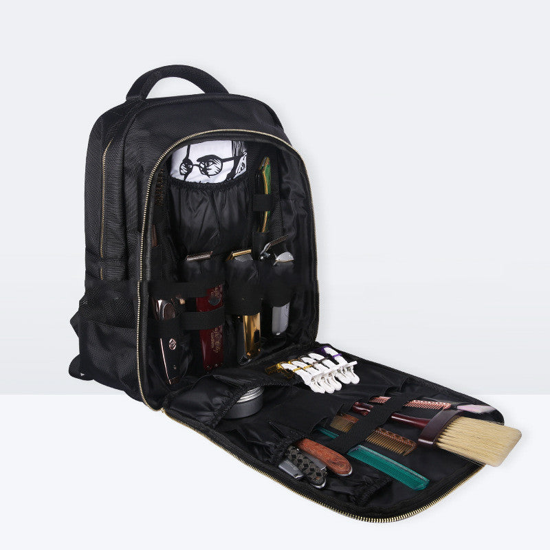 Hairdressing tools backpack barber shop scissors bag
