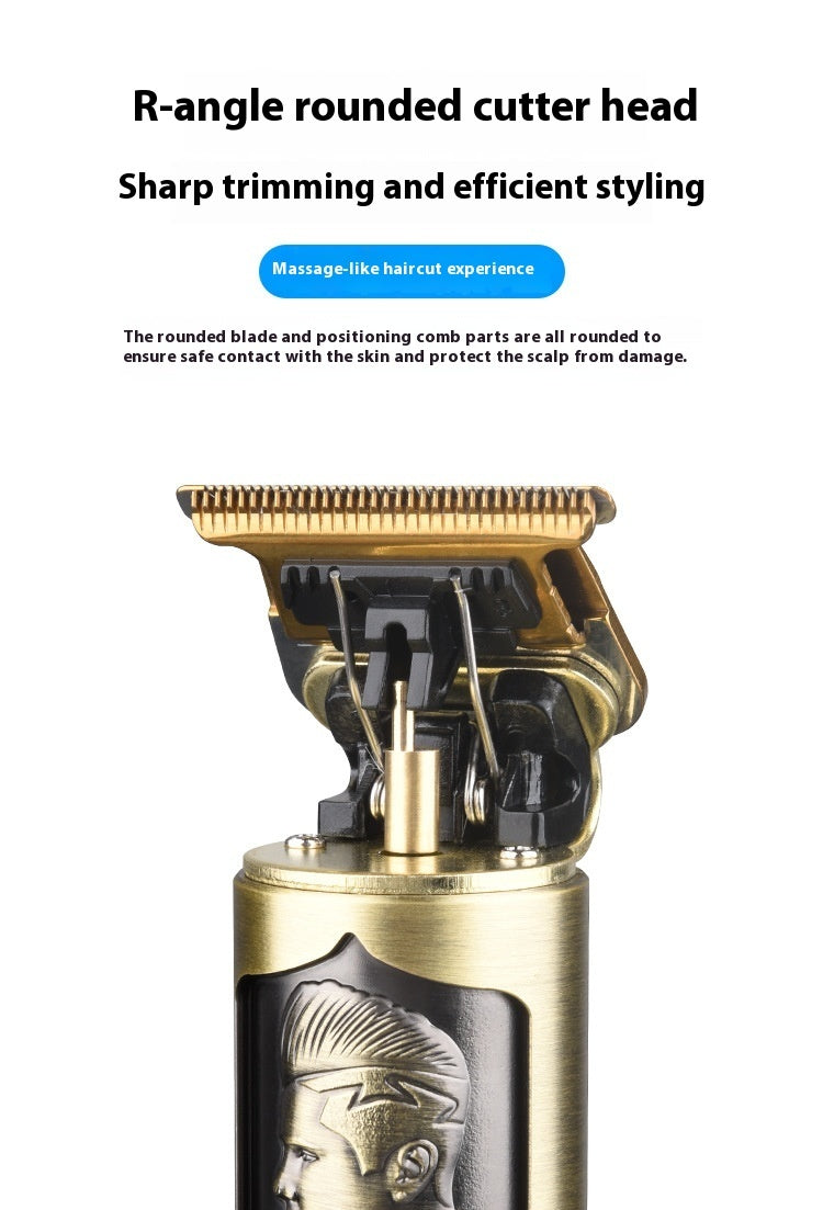 Electric Hair Clipper Style Shaper Retro Oil Head Universal Haircut