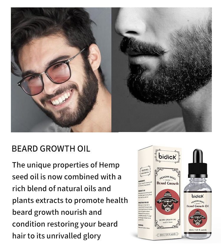 Beard Oil Mild Nourishing Beard Essential Oil 30ml