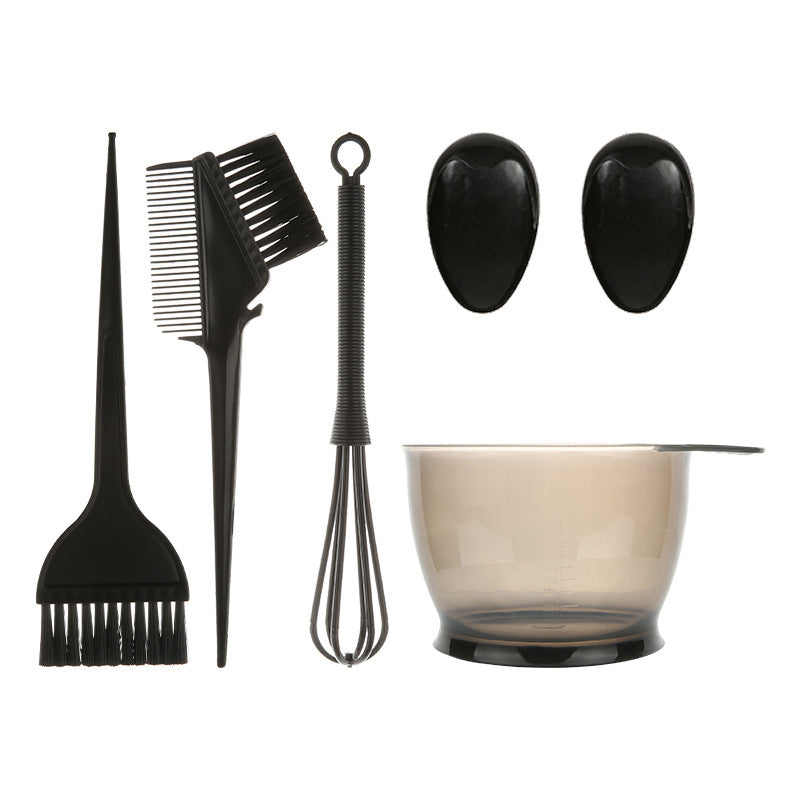 Salon professional hair coloring five-piece set