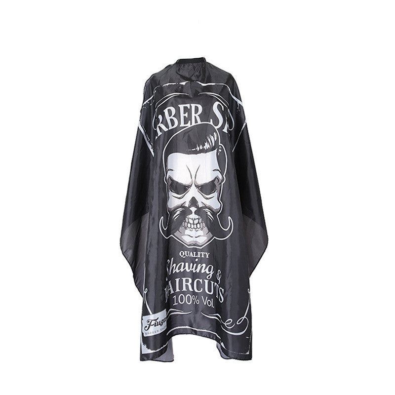 Skull Haircut Cloth Salon Home Shawl