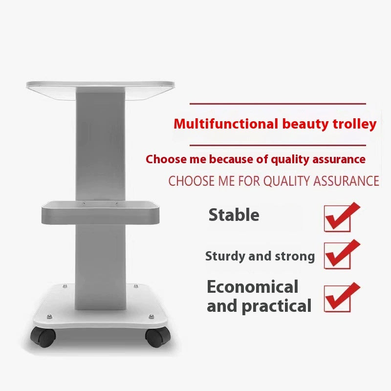 Beauty Salon Small Bubble Cart Base Rack Spectrometer Cart