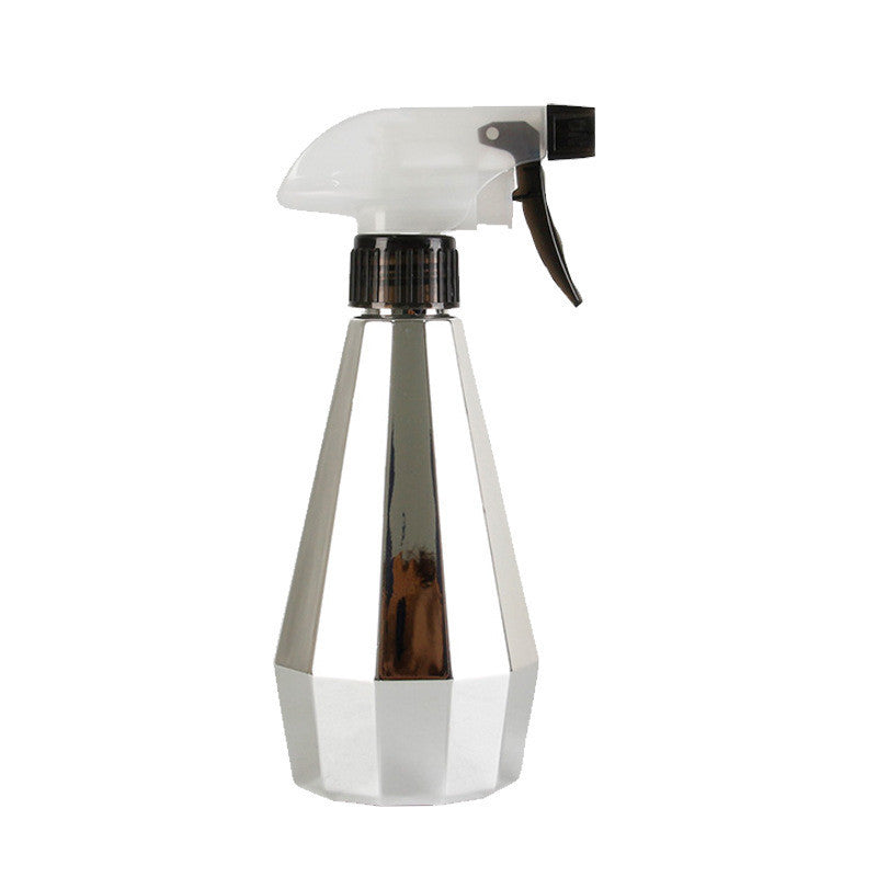 Barbershop Polygonal Electroplated Metal Watering Can Hairdressing Tools