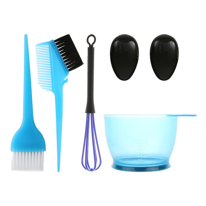 Salon professional hair coloring five-piece set