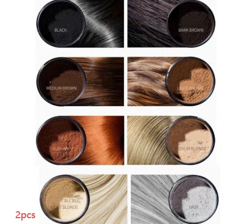 Dense hair powder
