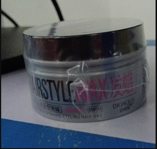 Silver Gray Dynamic Styling Hair Wax Hair Mud Gel Water