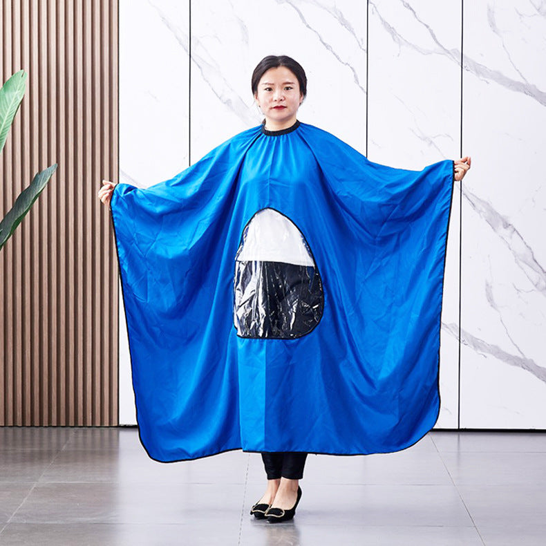 Hairdressing Supplies Shawl Visible Transparent Protection Cloth