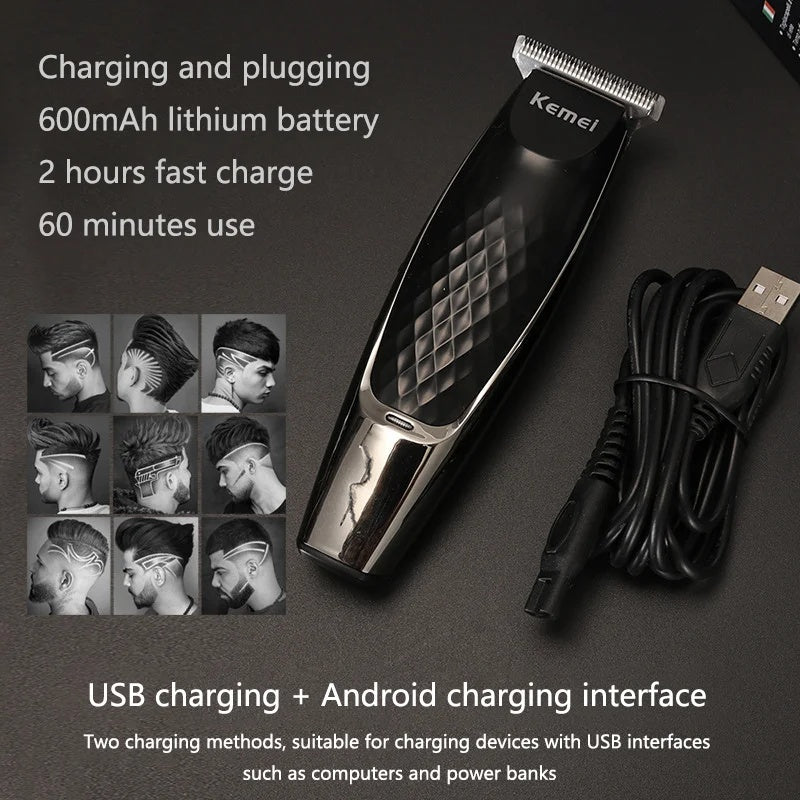 Carved Blank Oil Head Electric Clipper