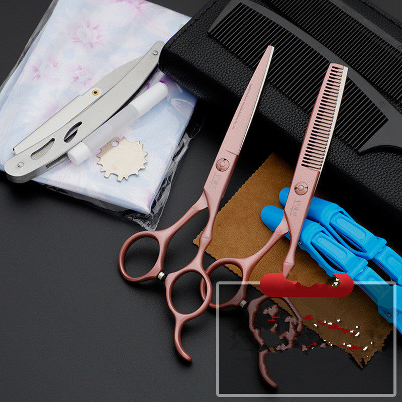 Hair stylist barber scissors