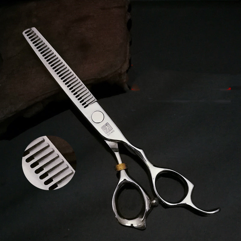 Professional Hairdressing Scissors Set Seamless Tooth
