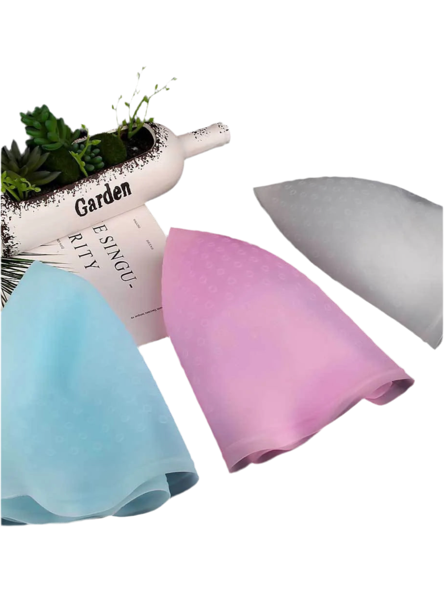 Silicone Cap With Needle Silicone Hair Highlights Cap Needle Reusable Hair Coloring Cap Hair Dye Hat Hairstyling Tools