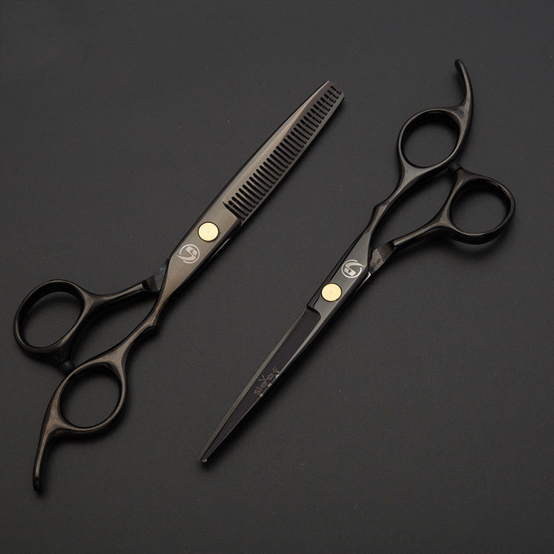 Special Stainless Steel Flat-cut Tooth Scissors For Barbershops