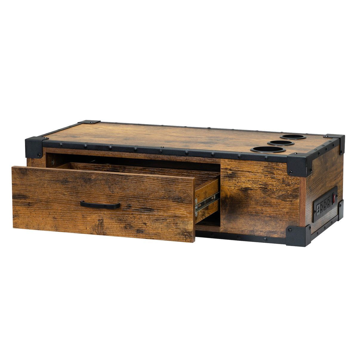 Fiberboard Wall-mounted Barber Table