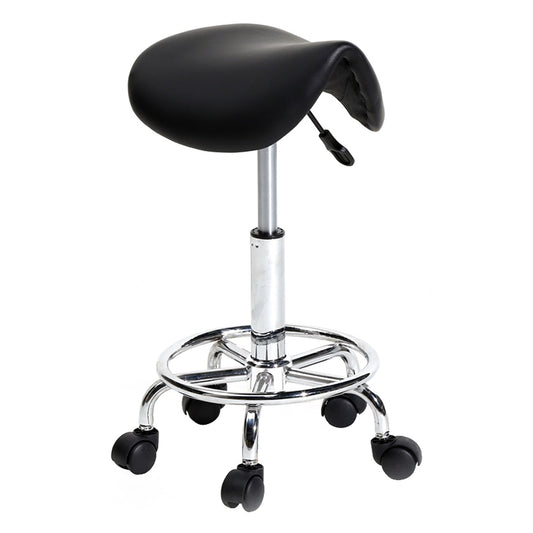 Saddle Stool Feet Rotation Bar Stool