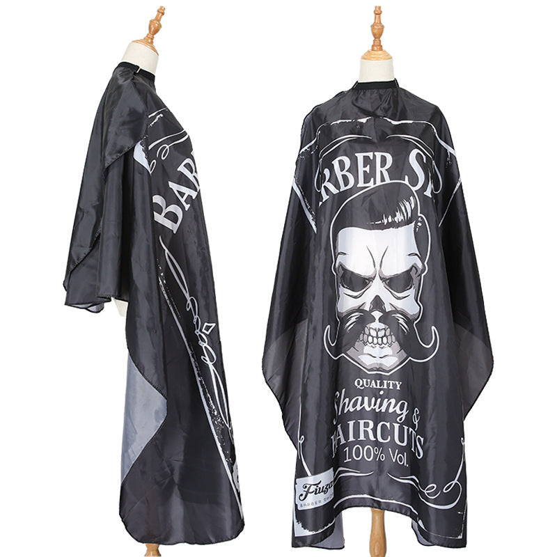 Skull Haircut Cloth Salon Home Shawl