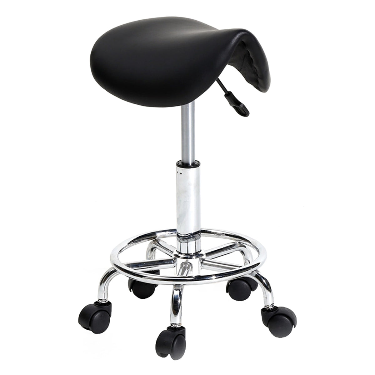 Saddle Stool Feet Rotation Bar Stool