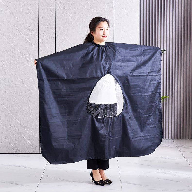 Hairdressing Supplies Shawl Visible Transparent Protection Cloth