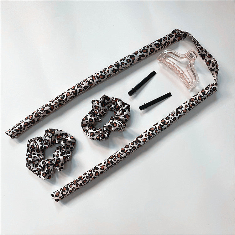 Rubber Curling Iron Sleeping Hairdresser