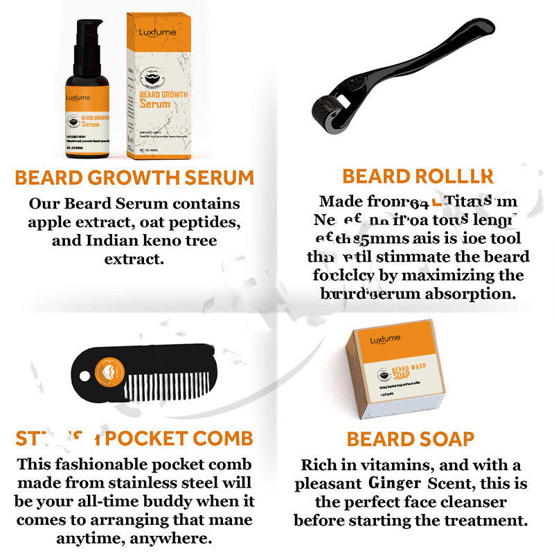 Beard Set Box Beard Cleaning Care