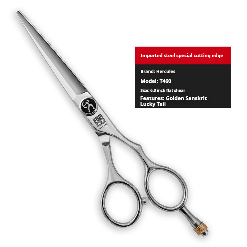 Flat And Tooth Scissors Hair Scissors Thinning Shear Seamless Hair Stylist