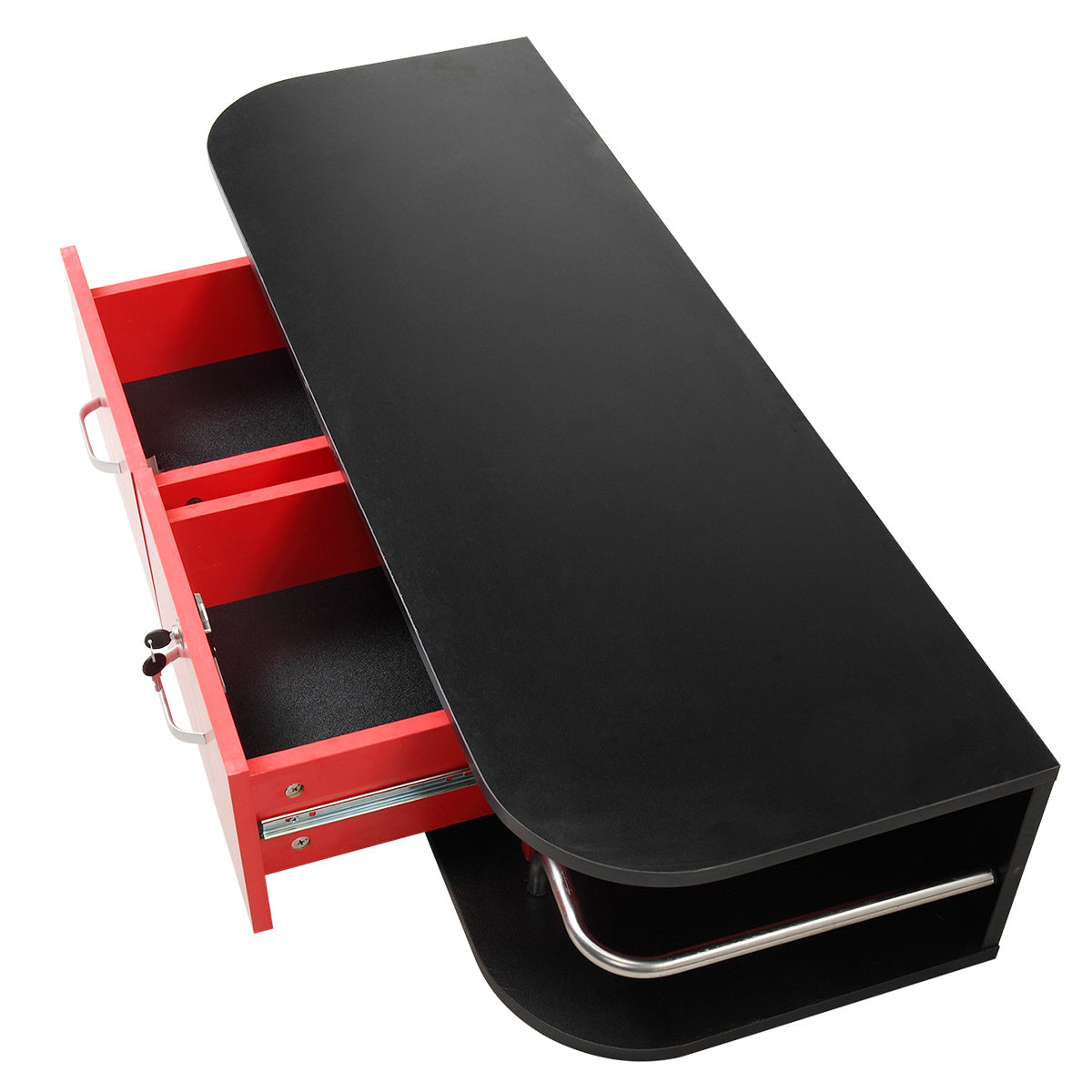 Particleboard Wall-mounted Barber Table