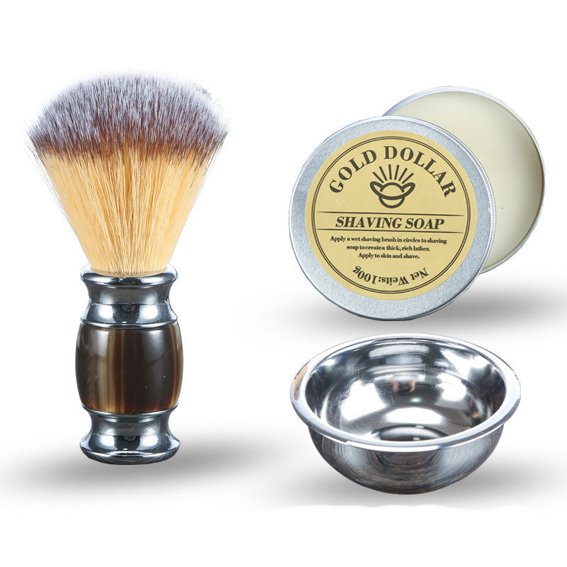 Manual Wooden Handle Vintage Razor Shaving Head