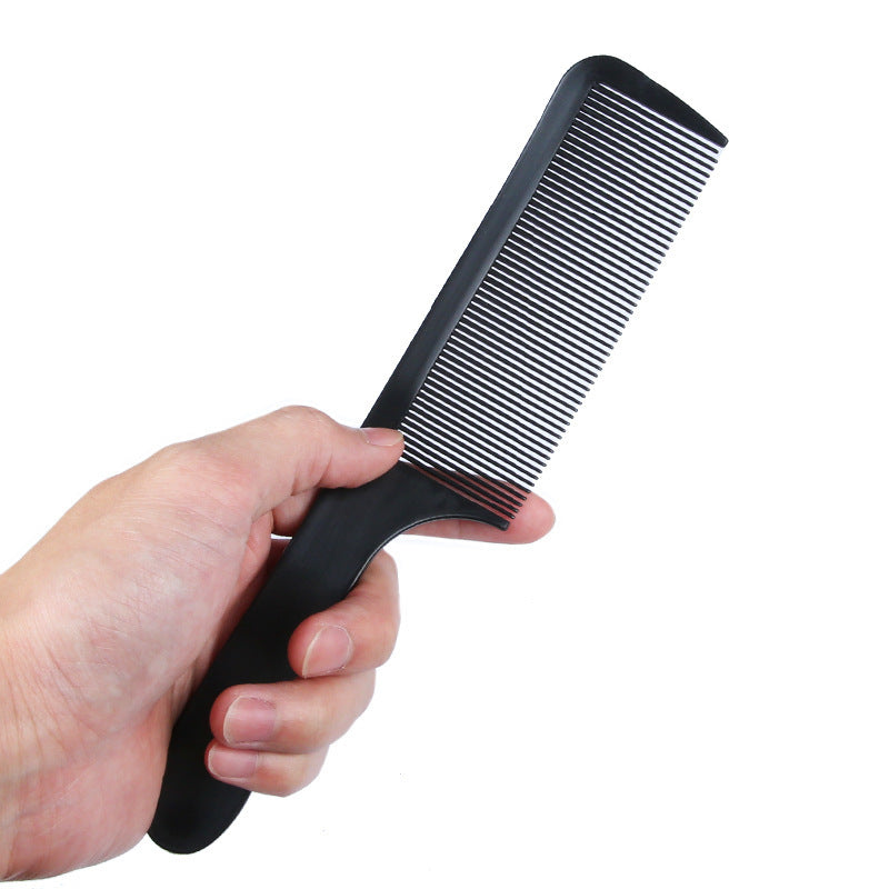 Professional Curved Shaver Hair Clipper Cutting Comb Barber Flat
