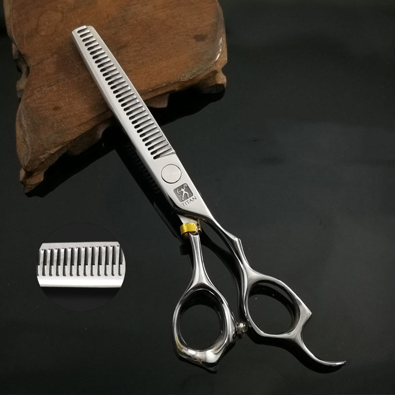 Professional Hairdressing Scissors Set Seamless Tooth