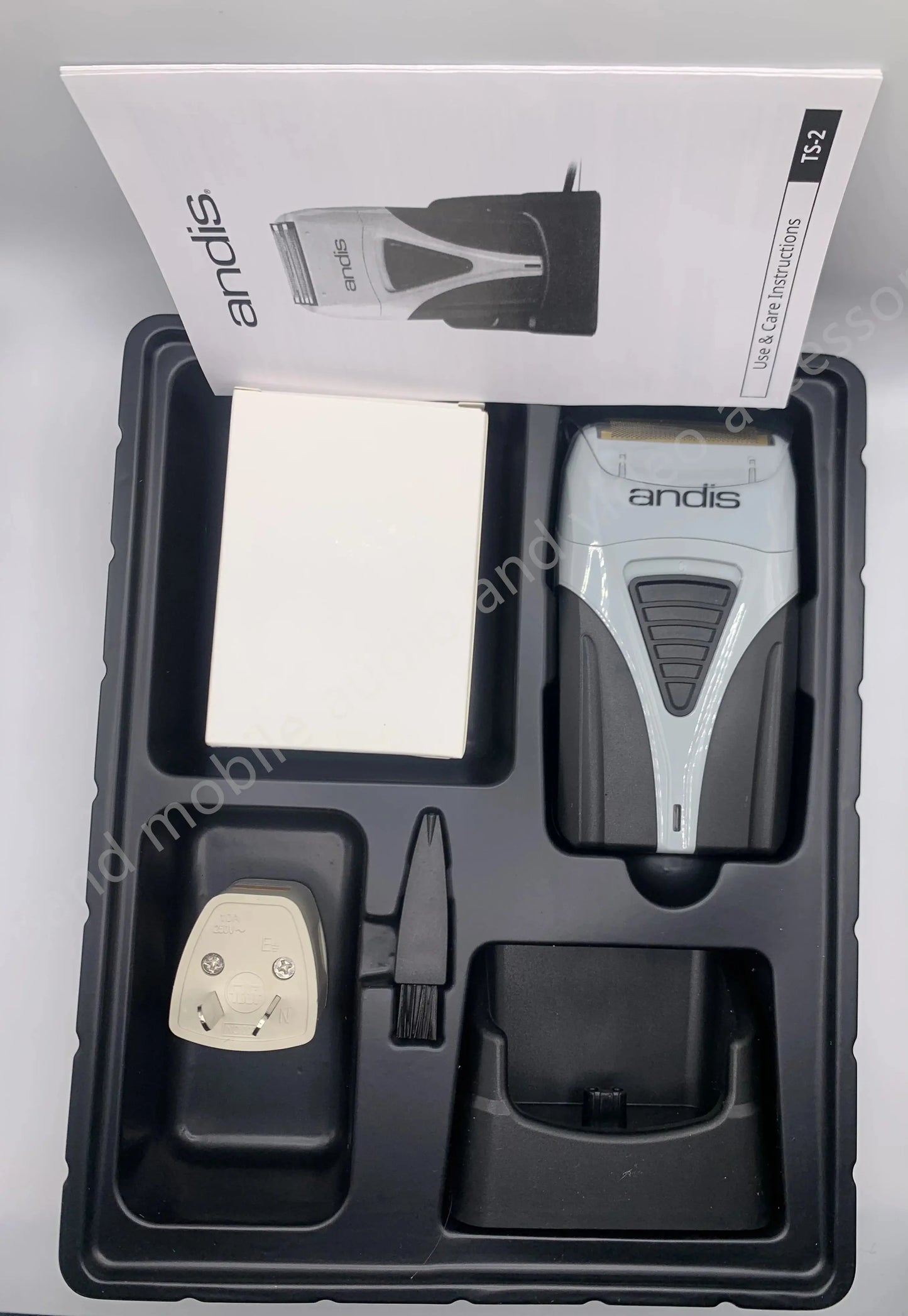 Original American ANDIS Profoil Lithium Plus 17205 barber hair cleaning electric shaver for men razor bald hair clipper supplies