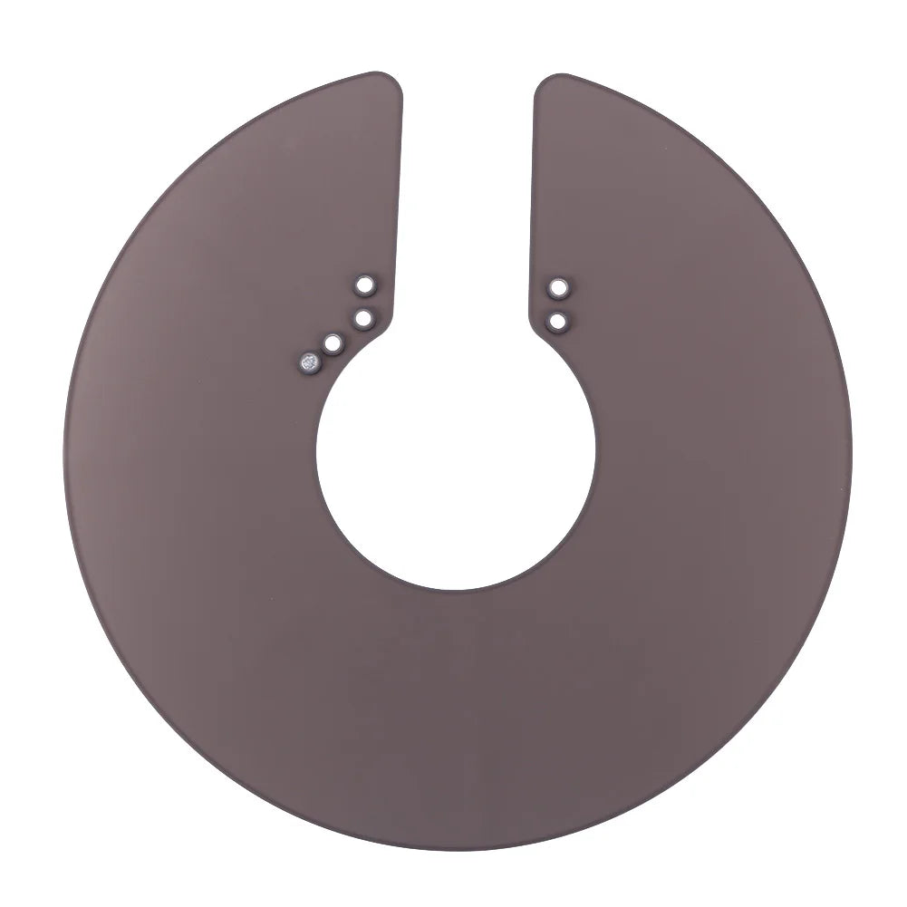 Waterproof Barber Silicone Hairdressing Cape with Shoulder Cover Pads Neck Cloak Hair Coloring Styling Tools Salon Accessories