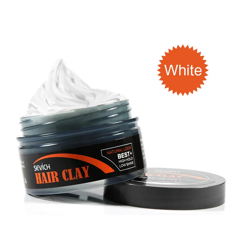 Sevich Strong High Hold Hair Styling Clay Promades Low Shine Matte Finished Molding Cream Long Lasting Stereotype Hair Wax