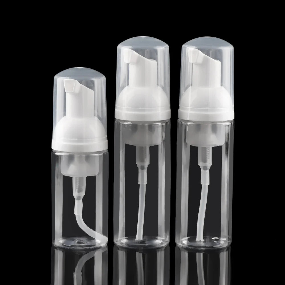 30/50/60/80 ML Plastic Foaming Bottle Soap Mousses Liquid Dispenser,Froth Shampoo Lotion Shower Gel Foam Pump Cosmetic Bottles