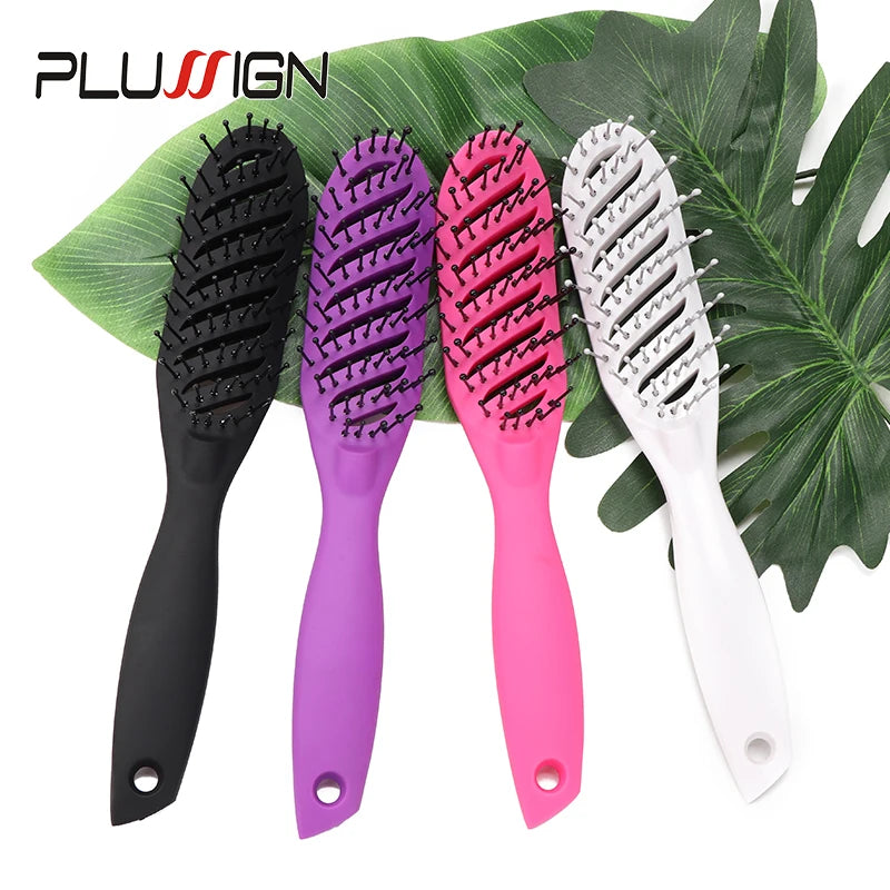 Wet Curly Detangle Hair Brush For Salon Hairdressing Styling Tools Vent Hairbrush Blow Dryer Hair Brush Factory Promotion