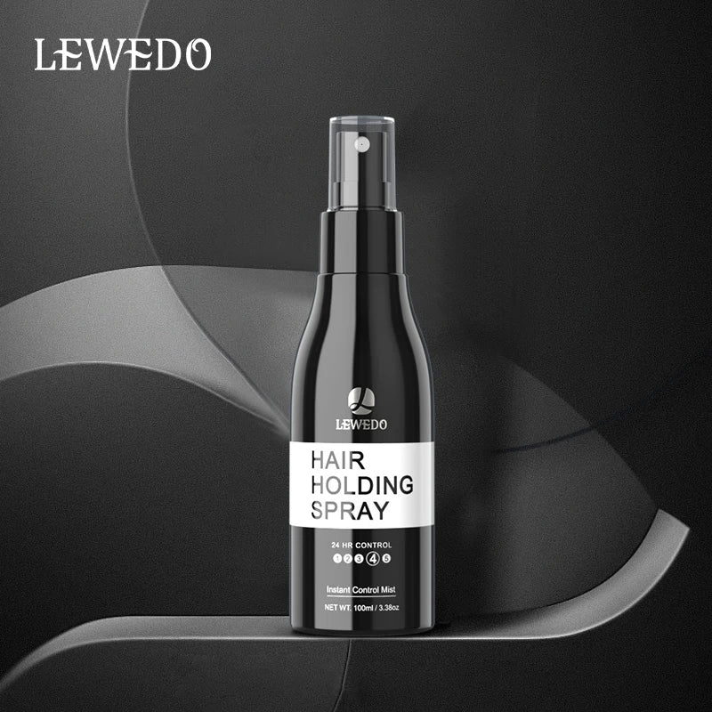 Lewedo Unisex 100ml Strong Hold Hair Styling Spray New Style Hair Fixing Spray Mist For Salon Beauty Hair Styling
