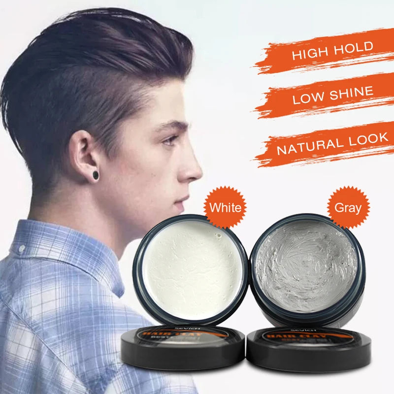 Sevich Retro Hair Styling Clay Mud 100g Long Lasting Stereotype Hair Wax for Men Strong Hold Hairstyles Matte Finished Molding